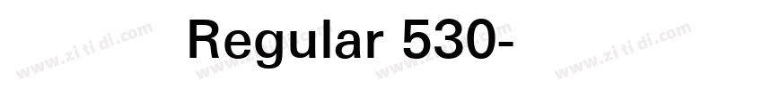 方正书宋简体 Regular 530字体转换